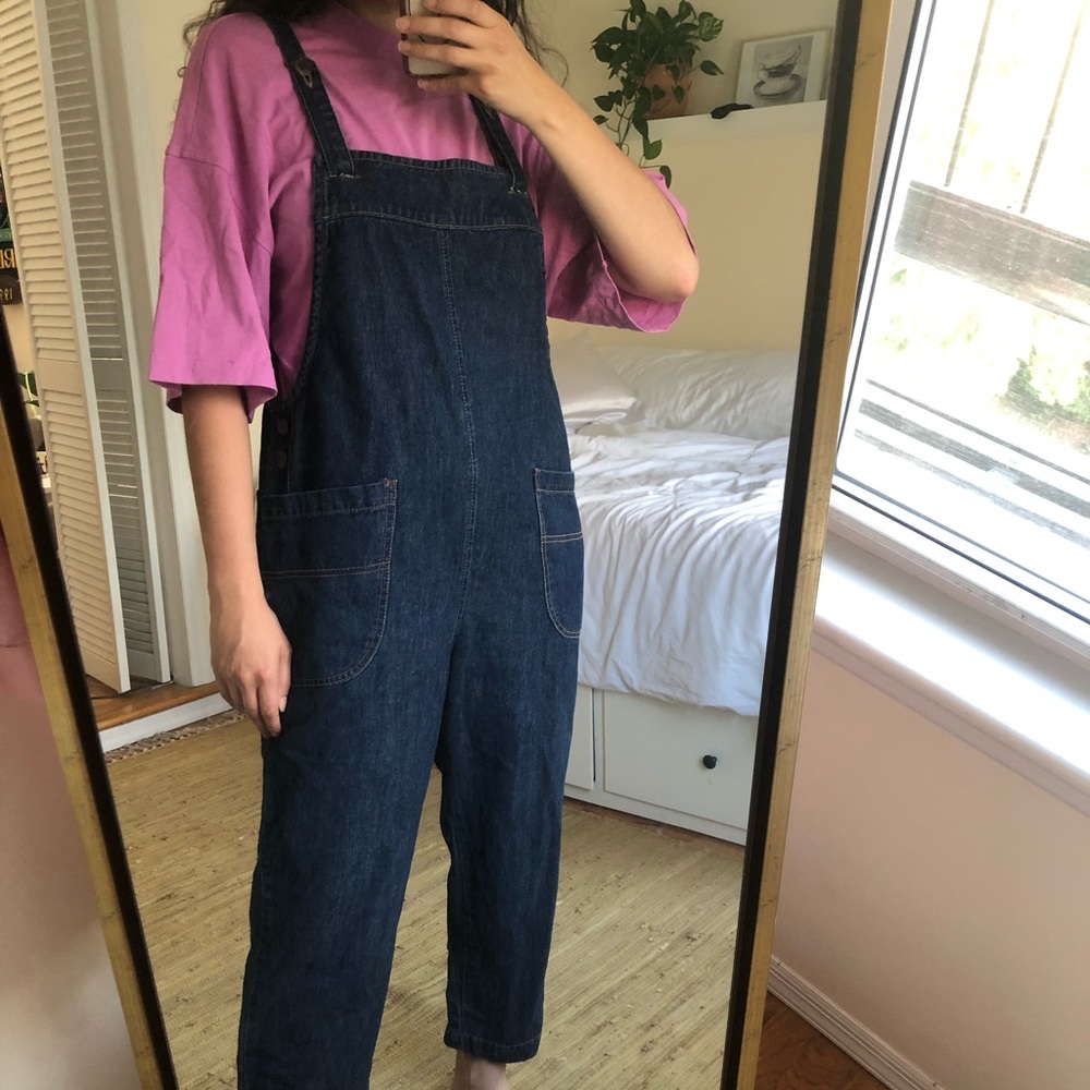 Vintage Denim Overalls